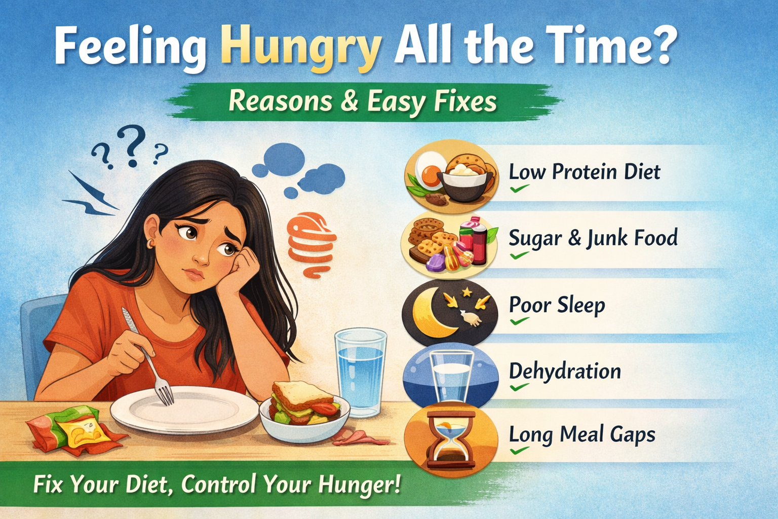 feeling hungry all the time